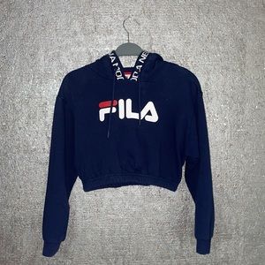 FILA cropped hoodie
